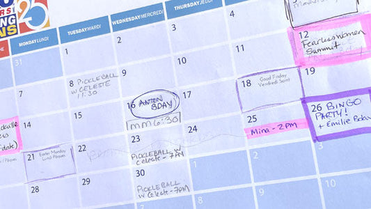 You have a busy life. How do you make time for friendships?