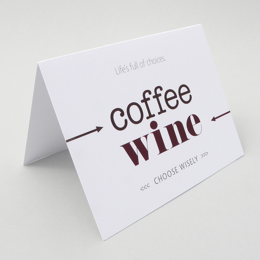 Friendship card: Choices