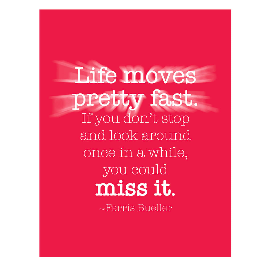 bright red with white modern type