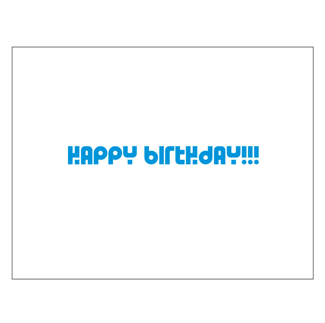 Popping & Locking Birthday card
