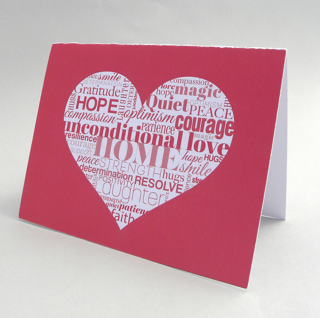 Mother's Day card: Heartfelt words