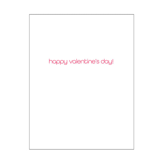 "All you need" Valentine's Day card