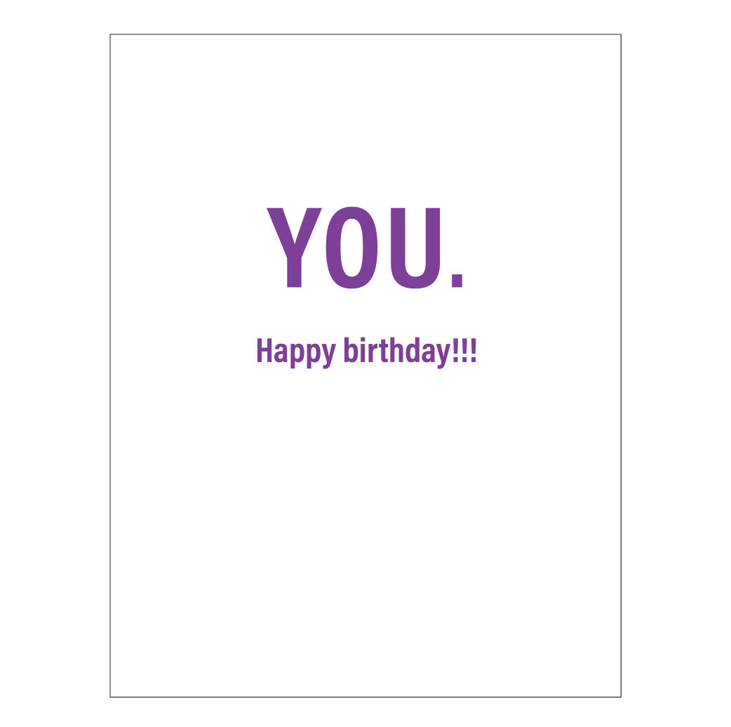 8675309 Birthday card