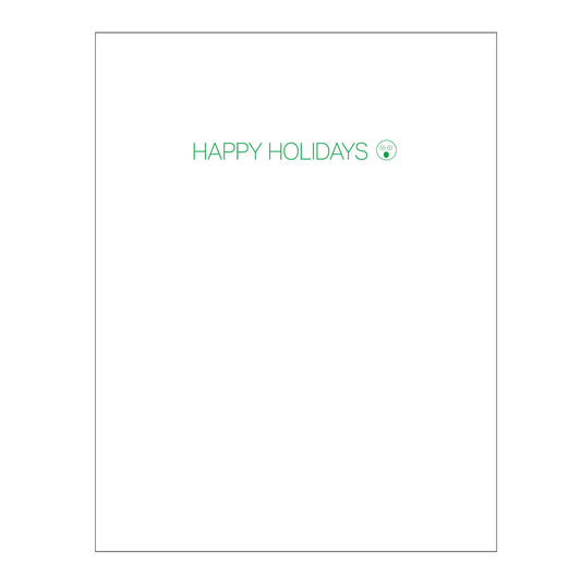 Deck your halls Christmas card