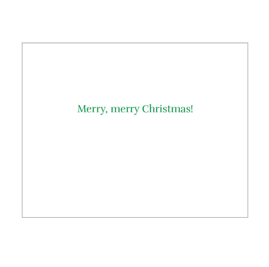 Big Package Christmas card