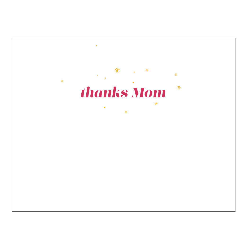 Mother's Day card: Unmatched