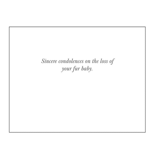 Pet sympathy card: Patrick Swayze quote