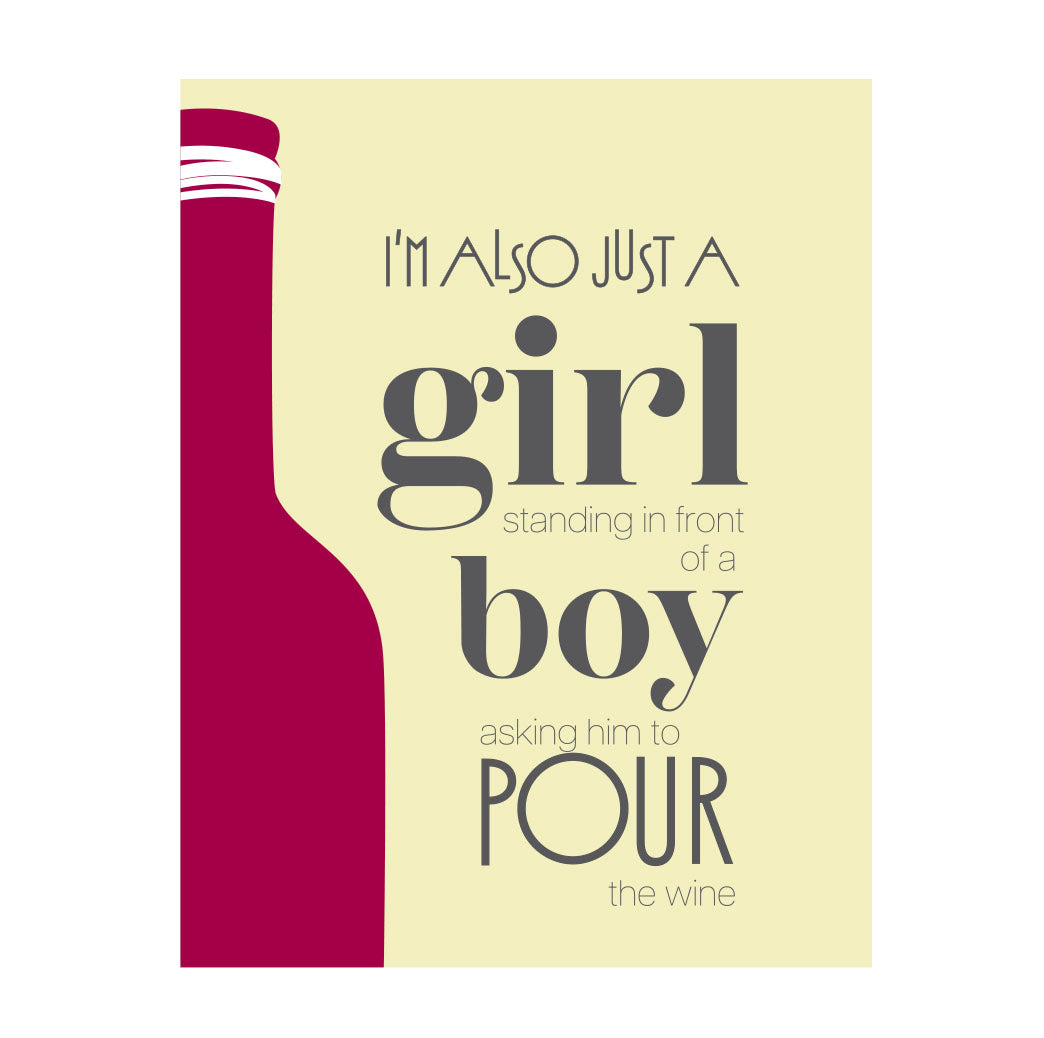 Friendship card: Pour