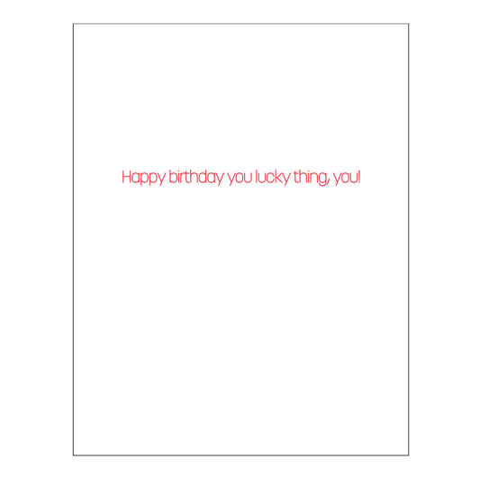 Your Present Birthday card