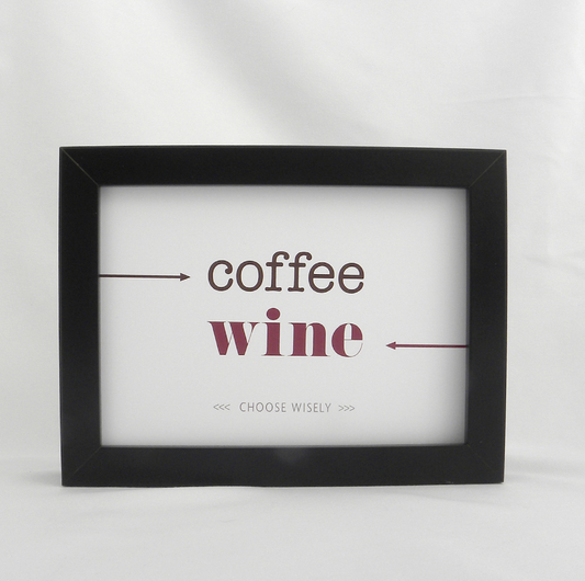 Choices 2 - Framed print