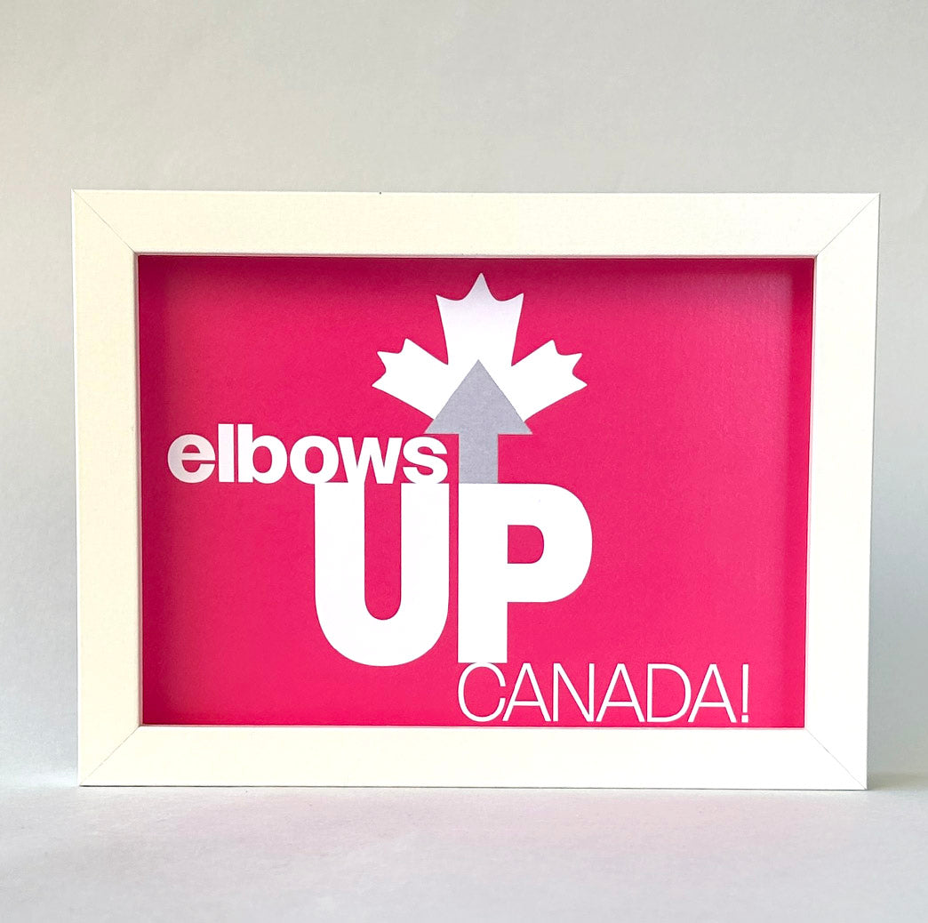 Elbows Up - Framed Print