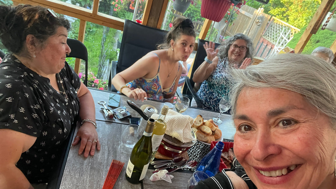 Hot Flashes, Cold Wine, Warm Friendships: A Midlife Celebration
