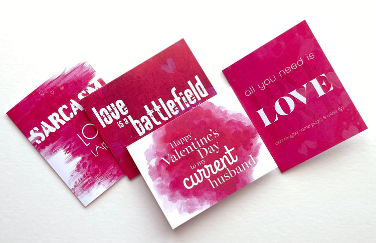 Samples of Valentine's day cards