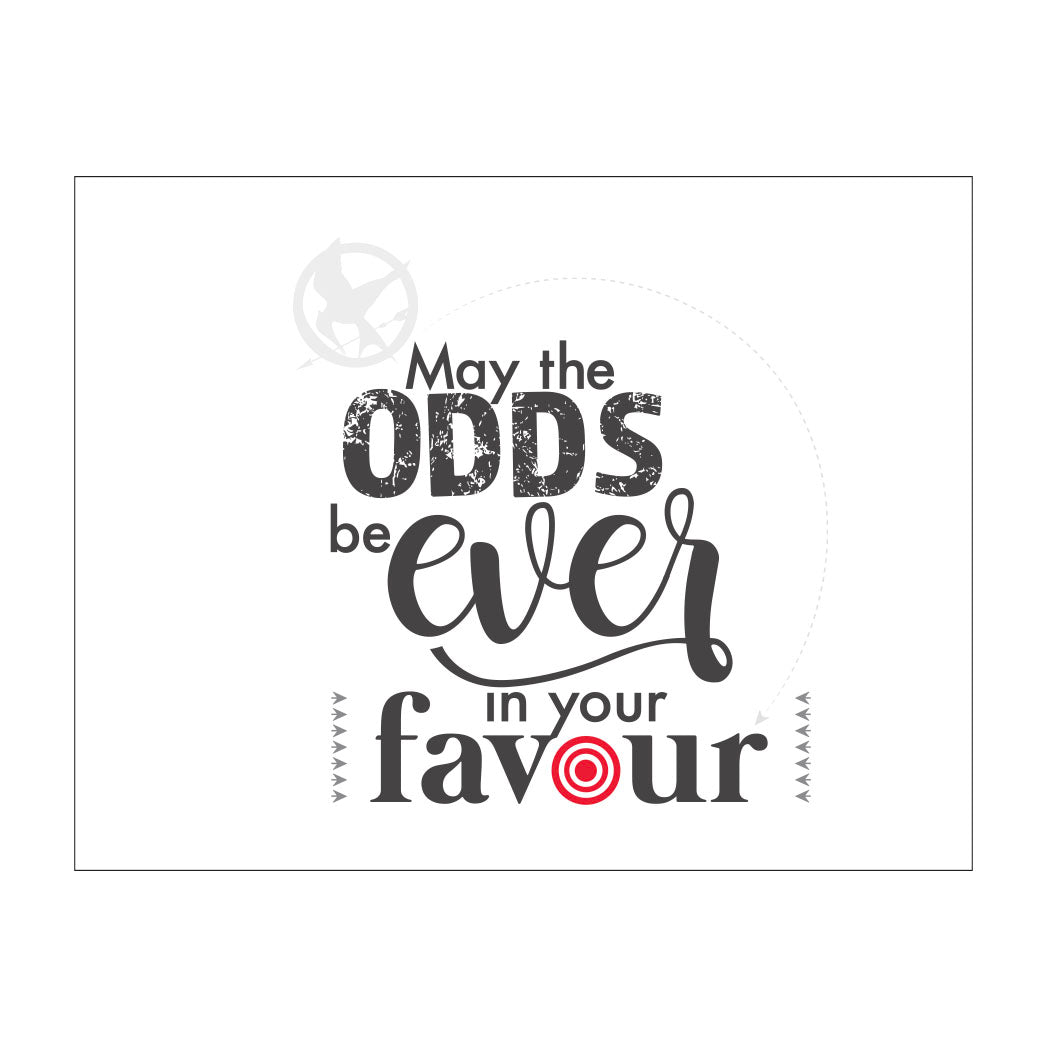 white card with black bold type and graphics