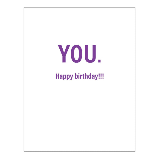 8675309 Birthday card