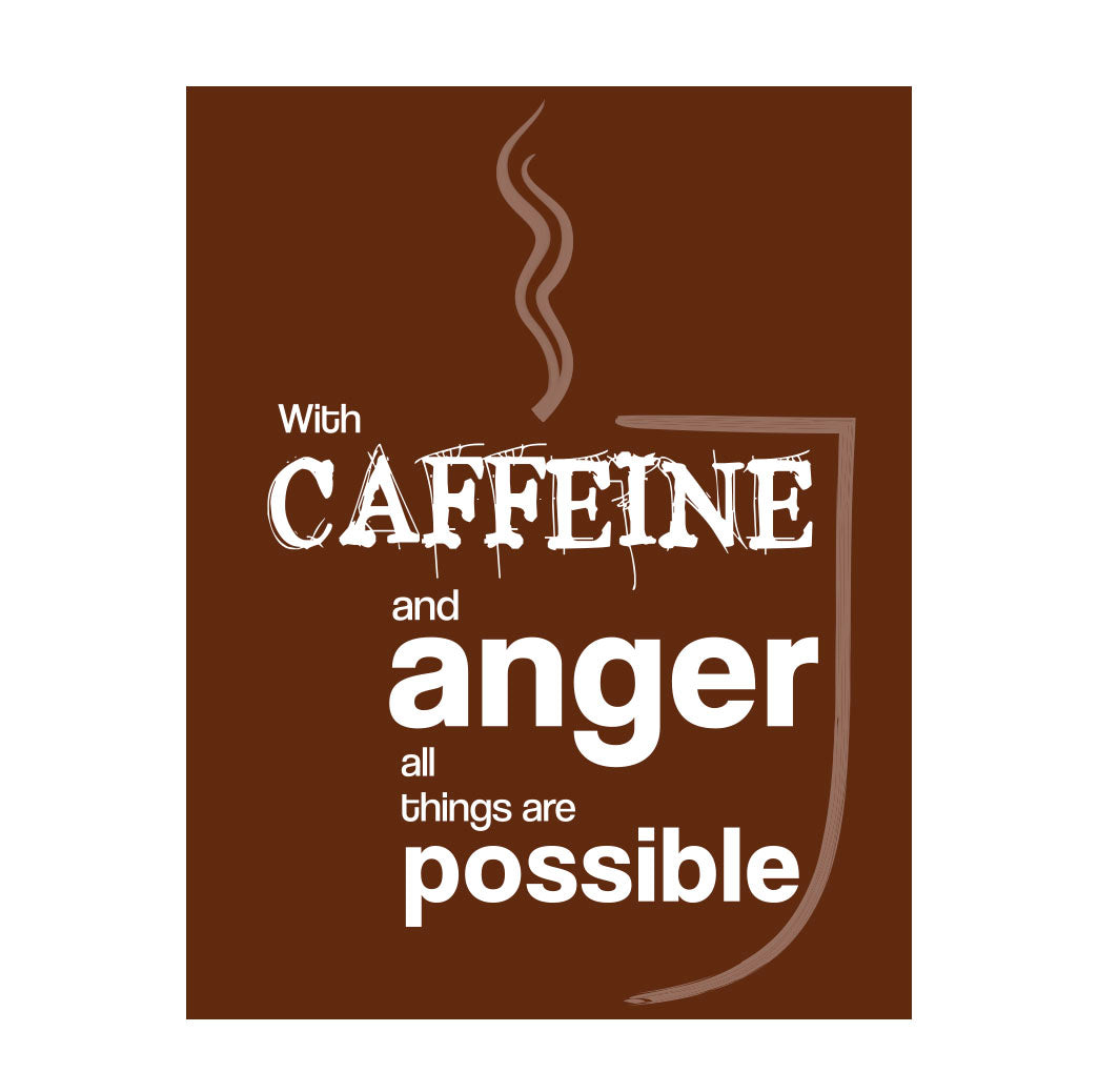 Friendship card: Coffee & Anger