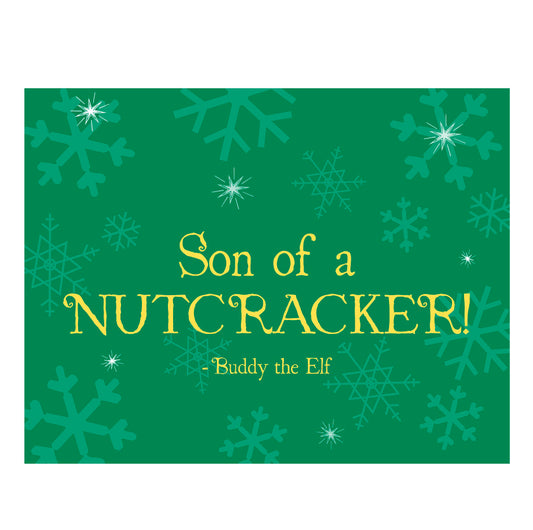 Nutcracker Christmas card