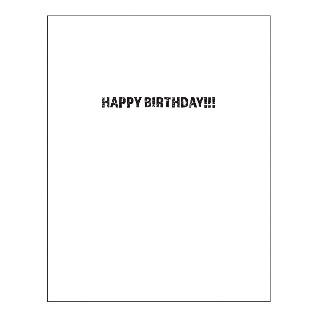 Carpe Diem Birthday card