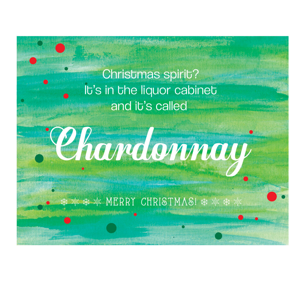 Chardonnay Christmas card