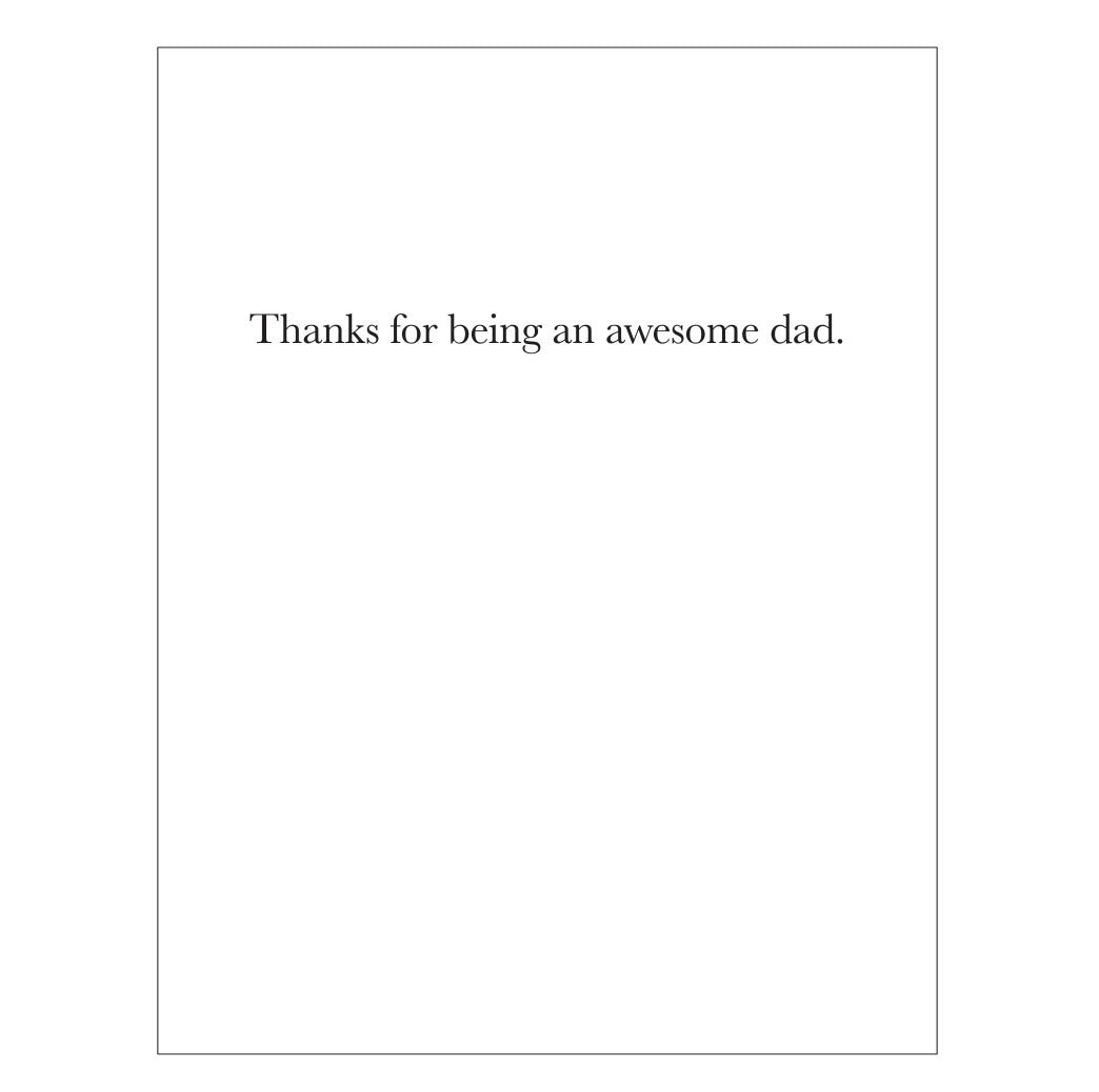 Father's Day card: "Done"