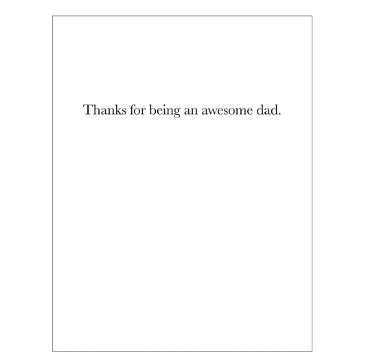 Father's Day card: "Done"