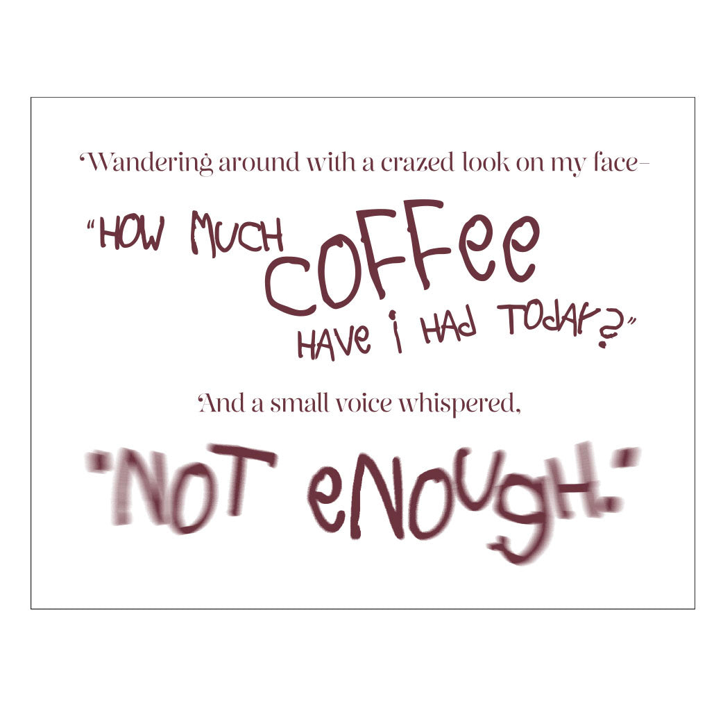 "not enough"-Friendship card