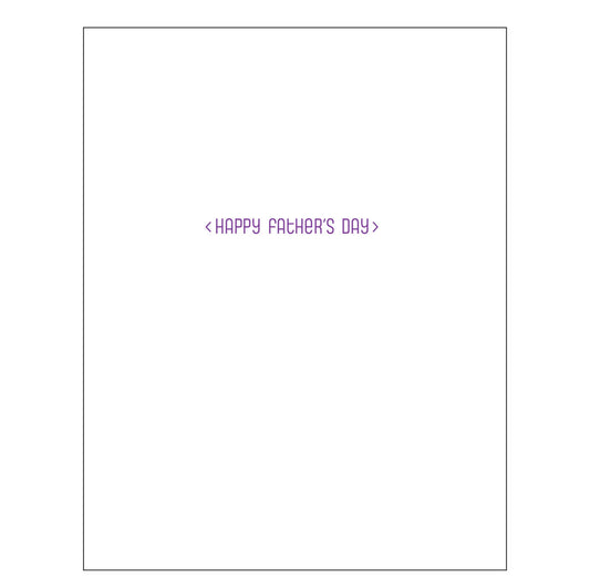 Father's Day card: "Child"