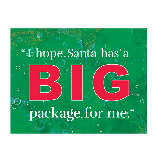 Big Package Christmas card