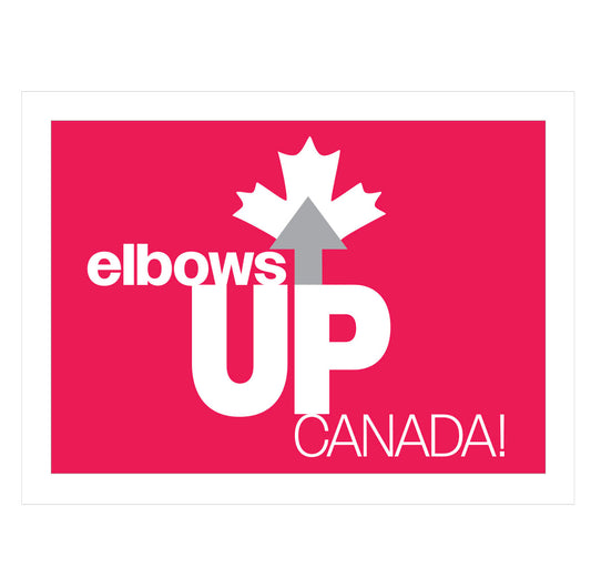 Elbows Up - Framed Print