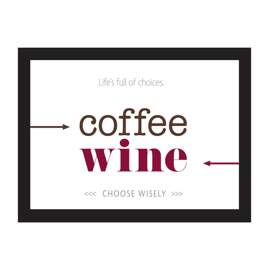 Choices 2 - Framed print