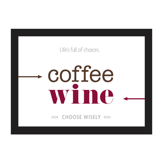 Choices 2 - Framed print